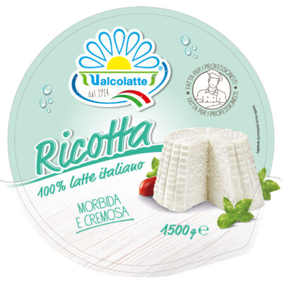 RICOTTA PAST.1,50KG VALCOLATTE 100% ITA