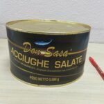 ACCIUGHE SALATE LATTA KG 5 DON SASÀ
