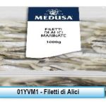 FILETTI ALICI MARINATE KG.1