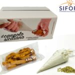  KIT 18 CANNOLI 500 GR RICOTTA+PISTACCHI  